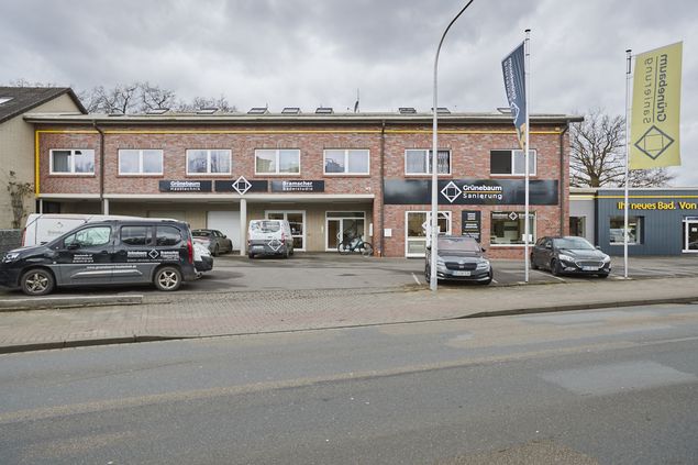 Das Firmengebäude von außen